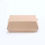 Rigid Paper Custom Printed Burger Boxes Packaging For Fried Chicken Take Out