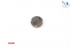 China Brush Magnetic Handbag Clasp , Magnetic Bag Clasps K2048 Customized Design supplier