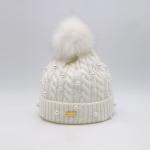 Unisex Custom Winter Beanie Hat Casual Trendy Thick Knitted for sale