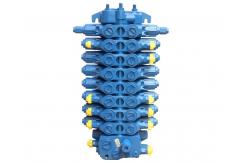 China Hydraulic Excavator Control Valve Casting Main Control Valve supplier