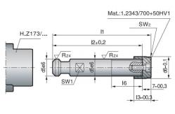 China Pulling Rod Latch Lock Mold high precision Internal Latch Lock supplier