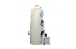 China Spray Tower Wet Scrubber Gas Disposal Acid And Alkali Waste Gas Treatment Equipment supplier