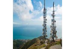 China Angular 3 Legged Galvanized Steel Communication TV Antenna Tower 10-80m supplier