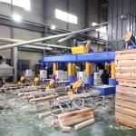 Automatic Hot Press Compressed Wood Pallet Block Feet Machine for sale
