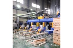 China Automatic Hot Press Compressed Wood Pallet Block Feet Machine supplier