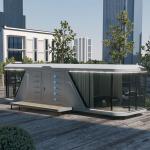 Integrated K7 Kitchen Container House Steel Waterproof Office Use
