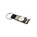 Nylon PU Metal Keychain Holder Shopping Trolley Coin Bottle Opener Keyring for sale
