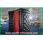 Inflatable Photo Studio Black PVC Coating Inflatable Photo Booth Stage Decoration Customized for sale