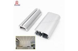 China T8 Aluminum Profile For Led Strip Lighting Anodized Coating Recessed supplier