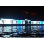 P25*100 Video Advertising Transparent Led Display Screen Light Weight Energy Saving for sale