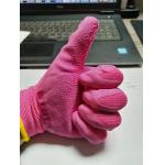 Breathable 46g Foam Latex Dipped Work Gloves Non Slip for  Light Industry for sale