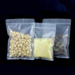 Zipper Transparent Plastic Retail Bag For Spice Packaging