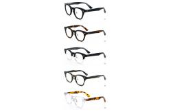 China Unique Hand Made Retro Personalized Acetate Optical Frame MR 98613 supplier