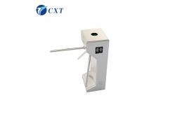 China Vertical Tripod Turnstile Gate Stainless Steel With TCP/IP Communication Interface supplier