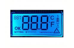 China Custom TN HTN STN FTSN Reflective LCD Panel / Monochrome LCD Numeric Display Module supplier