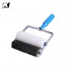 Multipurpose 6 Inch Patterned Paint Brush , Plastic Handle Damask Paint Roller for sale