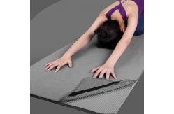 China Yoga Mat Towel Pvc Dotd Microfiber Towel With Pouch Gym Towel Pattern supplier