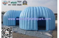 China Blue Oxford Fabric Inflatable Tent / Inflatable Exhibition Tent for Promotion supplier