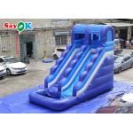 Amazing Fun Tarpaulin Inflatable Water Slide With Pool Bounce Slide Inflatable Water Slides For Kids for sale