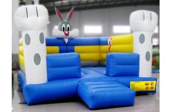 China Inflatable Bouncer / Inflatable Rabit 0.5MM PVC tarpaulin bouncer 4x4m supplier
