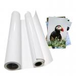 Waterproof Instant-Dry Glossy 260gsm Cast Coated Photo Paper Roll For Dye Ink Printing for sale