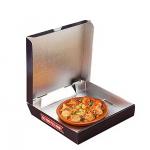 Pizza Box Aluminum Foil Disposable Pizza Delivery Box Corrugated Packaging Pizza Box for sale