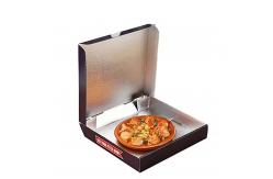China Custom Biodegradable Pizza Boxes Eco-Friendly Kraft Takeaway Packaging in Different Shapes supplier