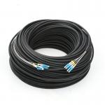 APC UPC 1550nm Waterproof Fiber Optic Cable FC SC Carrier Pigtail for sale