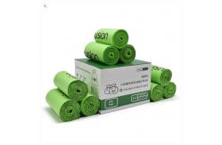 China biodegradable certificated compostable dog poop bag for pet poop supplier