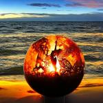 3mm Thick Outdoor Wood Burning Fireplace - Easy Assembly Required for sale