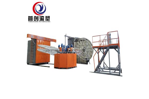 Efficient And Automatic Rotary Moulding Machine For 4500L Tank Volume
