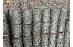 China Galvanized Double Twist Barbed Wire 20kg/Coil For Grass Boundary supplier