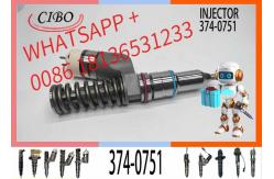 China Common Rail Fuel Injector 374-0751 20R2285 Diesel Injector 374-0751 supplier
