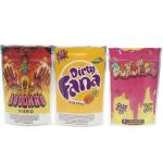 Resealable Mylar Stand Up Pouches Plastic Snack Candy Packaging With ziplockk for sale