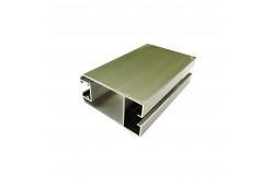 China OEM Oxidized Smooth Anodized Aluminum Extrusion Profiles For Doors Frame supplier