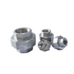 Forged Npt Threaded Union 1 Inch 2 Inch 4 Inch Carbon Steel A105 Female for sale