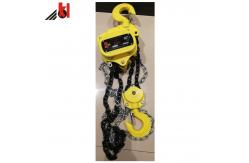 China Hand Operated Manganese Welding Smooth Chain Pulley Block supplier