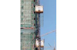 China With Deceleration Device 2000kg Construction Site Hoist For Construction Usage supplier