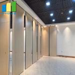 Ballroom Banquet Hall Wooden Movable Partition Wall Systems / Folding Panel Partition for sale