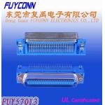 2.16mm Pitch Champ PCB Right Angle Centronics Connector 50 Pin Male Plug with board lock for sale