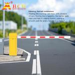 HCW Straight Pole Boom Barrier Gate AC110-240v Anti-corrosion Electric Boom Barrier for sale