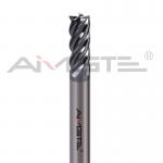 40 Degree 5 Flute End Mill 12mm Square End Mill Cutter 0.4μm For Finish Milling for sale