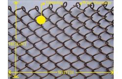 China Metalic Chain Link Wire Mesh , Hanging Room Mesh Screen Curtain UV Resistant supplier