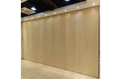 China Manual Mobile Customized Operable Partition Walls For Function Room supplier