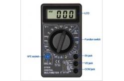 China 1000V 1999 Counts 6F22 Modern Digital Multimeter supplier