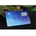 Waterproof IP68 Rechargeable Card One Time Password With Ultra Thin Li-Battery 80mAh for sale