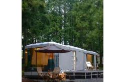 China 8 Ton Steel Space Capsule House with Solar Panels LED Lighting supplier