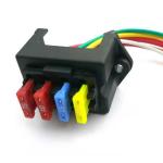 Standard Ato 12 Volt Inline Fuse Holder 4 Way 32V ATC 2 Input 4 Output for sale