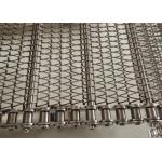 304 316 Stainless Steel Chain Link Spiral Wire Mesh Conveyor Belt Food Grade for sale