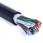 Round Wire Type K Thermocouple Cable with Silicone Jacket and Wide Temperature Range for sale